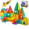 Anbalulu 30-Piece Magnetic Building Tiles - STEM Stacking Toy for Kids 3+