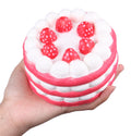 Anboor Squishies Cake Slow Rising Kawaii Squishy Toy for Stress Relief (Color Random)