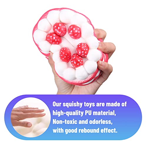 Anboor Squishies Cake Slow Rising Kawaii Squishy Toy for Stress Relief (Color Random)