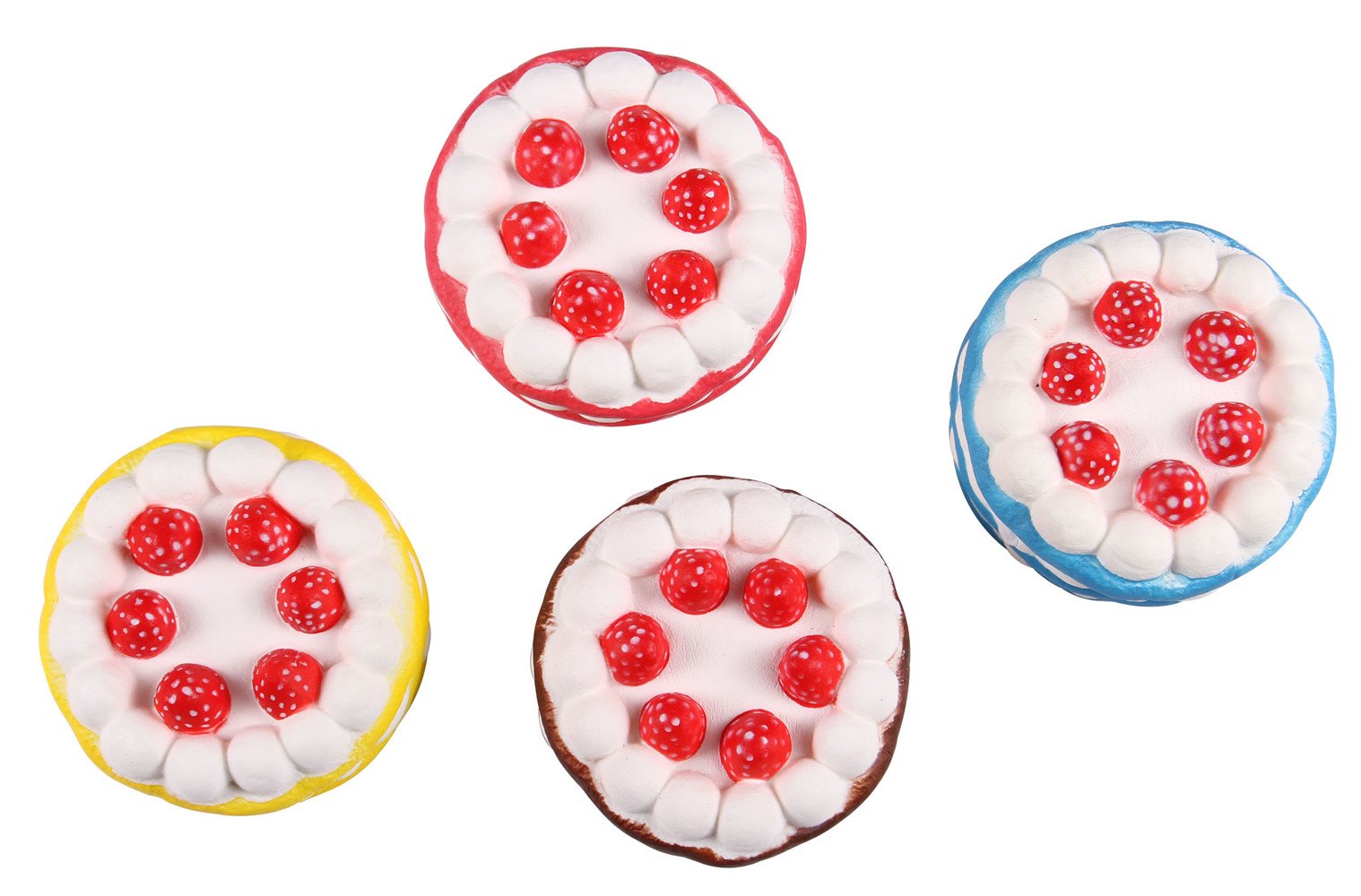 Anboor Squishies Cake Slow Rising Kawaii Squishy Toy for Stress Relief (Color Random)