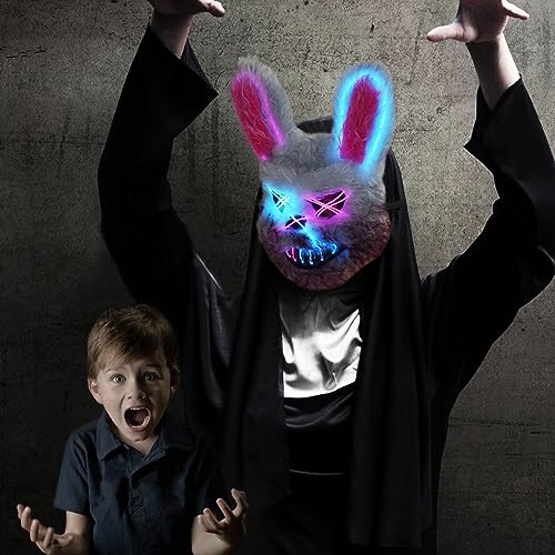 AndTree Halloween Scary Face Mask – Easter Bear/Rabbit Mask for Cosplay and Costume Parties