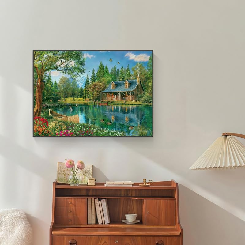 Anguis 500 Piece Jigsaw Puzzle for Adults – Arcadia, 20.5 x 15 Inches, Extra-Thick Cardboard with Glare-Free Finish