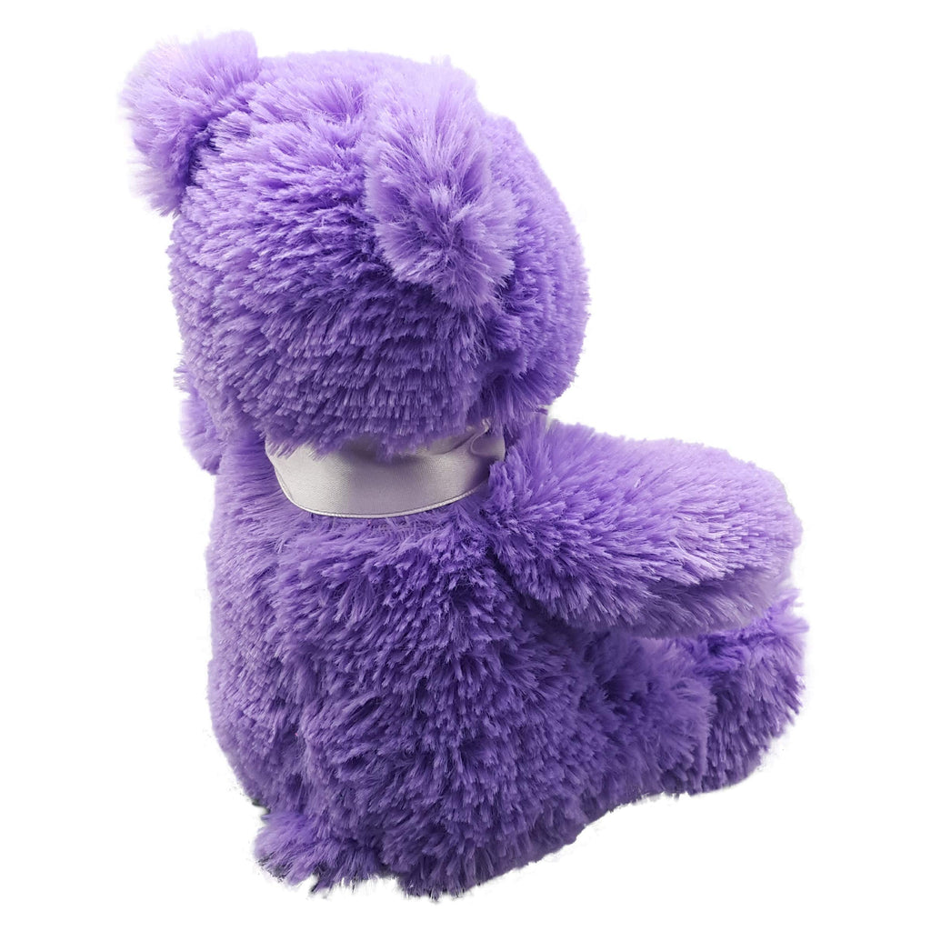 Anico 8" Purple Teddy Bear – Soft Plush Small Bear for Gift Giving