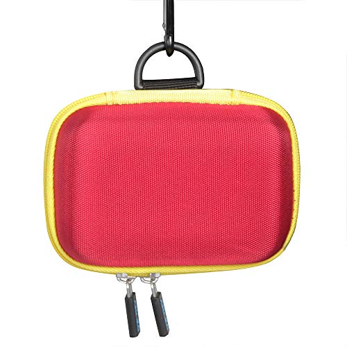 Anleo Hard Travel Case for Mattel UNO Classic Card Game (Yellow+Red) – Protective EVA Storage