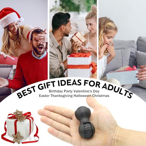 Anliv Art Metal Fidget Spinner – Focus, Balance & Rhythm Adjustment – Stress & Anxiety Relief for Adults & Teens – Portable & Durable for Office, Travel, Studying (Black)