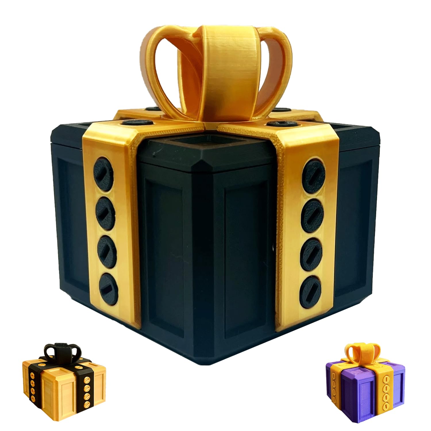 Annoying Gift Box with 20 Screws – Prank Puzzle Box for Money or Gift Cards – Funny Fidget Gift for Adults