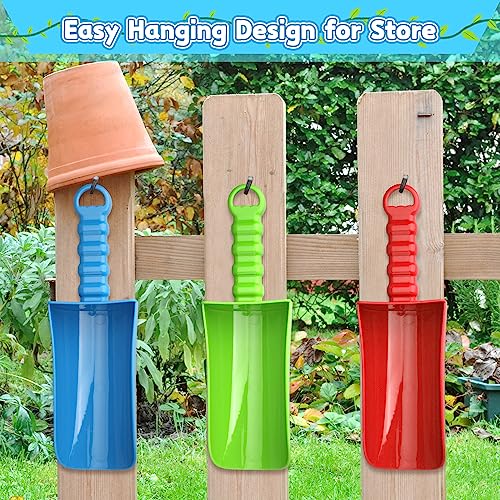 Anzmtosn 9-Inch Beach Sand Shovels Set – Anti-Slip Handles, Eco-Friendly, Indoor Outdoor Use