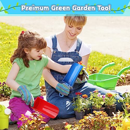 Anzmtosn 9-Inch Beach Sand Shovels Set – Eco-Friendly Anti-Slip Handle Garden Toy for Kids and Adults