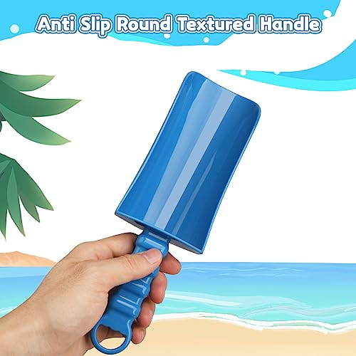 Anzmtosn 9-Inch Beach Sand Shovels Set – Eco-Friendly Anti-Slip Handle Garden Toy for Kids and Adults