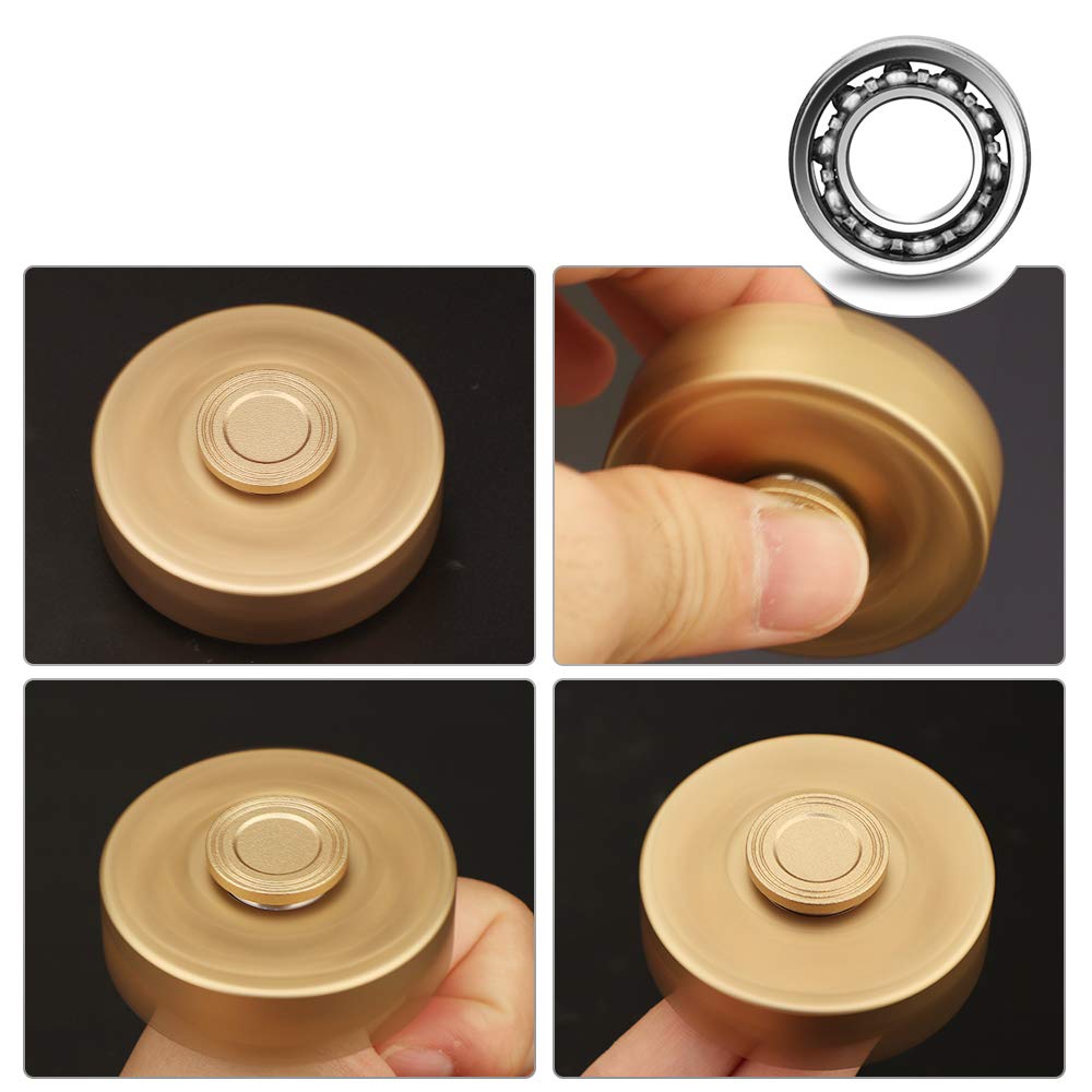 Anzmtosn Retro Cowboy Metal Fidget Spinner - Alloy Toy for Focus and Stress Relief