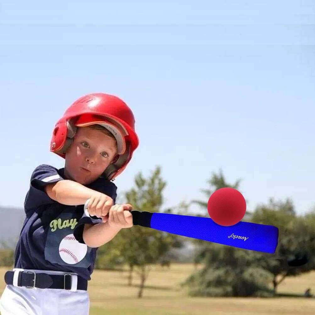 Aoneky Mini Foam Baseball Bat and Ball for Toddlers, 16.5 inches