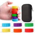 AOSTEONG Magnetic Stress Balls 6 Pack – Silicone Fidget Toys with Spikes for Anxiety Relief, Focus, and Sensory Stimulation