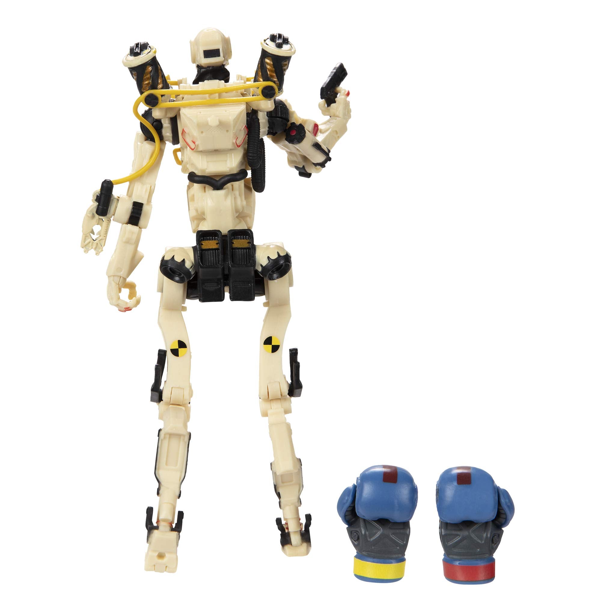 Apex Legends Pathfinder Crash Test Rare Skin 6-Inch Action Figure - Highly Detailed Poseable Collectible