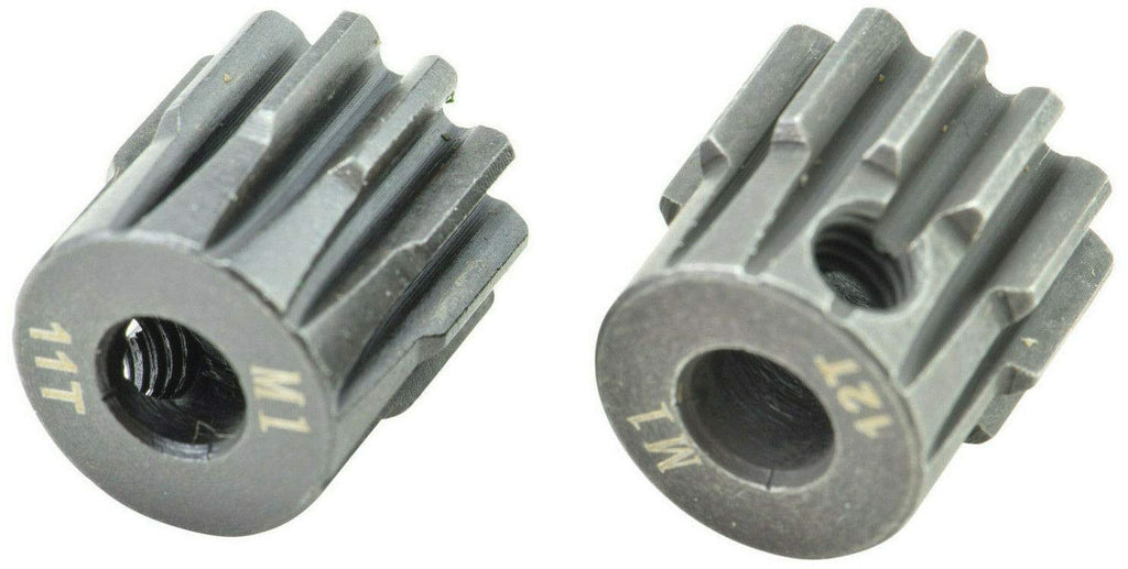 Apex RC Products 11T & 12T Mod 1 Pinion Gear Set (2-Pack) for 1/8 Scale RC Cars