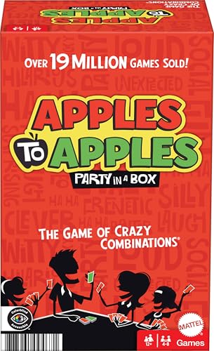 Apples to Apples by Mattel: The Comparison Party Game for 4 to 8 Players (500+ Cards)