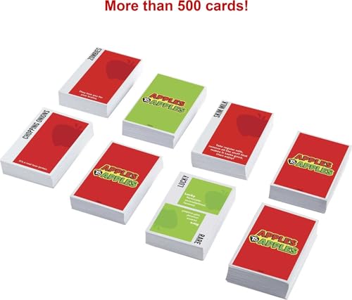 Apples to Apples by Mattel: The Comparison Party Game for 4 to 8 Players (500+ Cards)