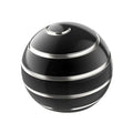Apqdw Kinetic Desk Spinner – 1.77-Inch Fidget Toy for Office Stress Relief, Black