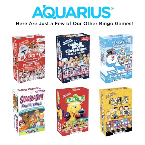 Aquarius Boba Bingo Game – Bubble Tea Bingo Set for 2-18 Players, Ages 8+