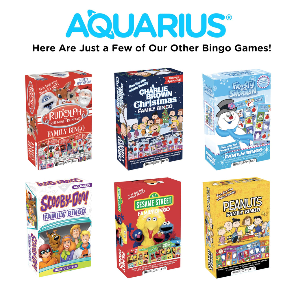 Aquarius Boba Bingo Game – Bubble Tea Bingo Set for 2-18 Players, Ages 8+