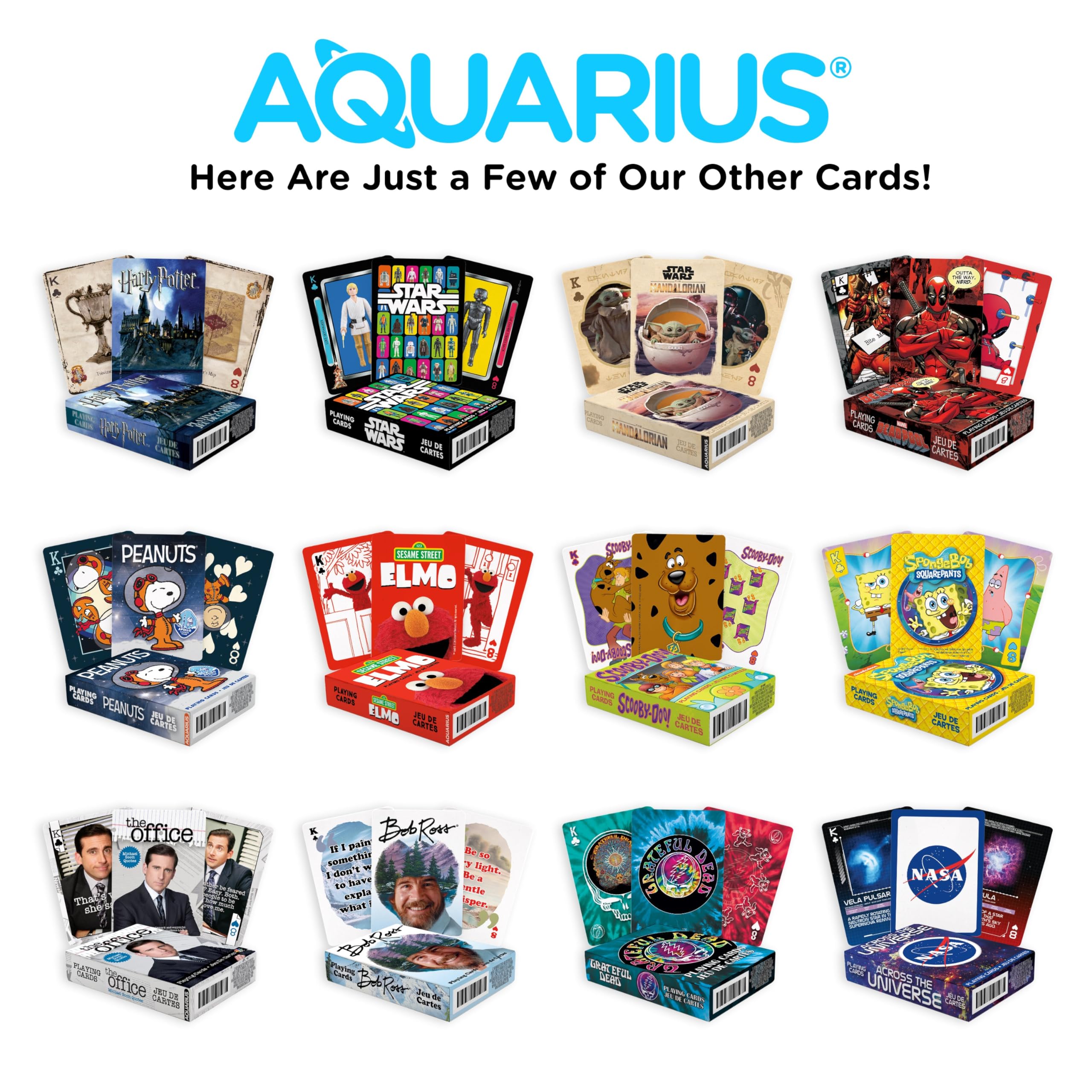 AQUARIUS DC Comics The Flash Playing Cards – Officially Licensed 54-Card Deck for Poker and Family Game Night