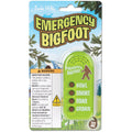 Archie McPhee Emergency Bigfoot Sound Maker – 4 Sasquatch Noises, Handheld 3.5" Device for Camping Pranks