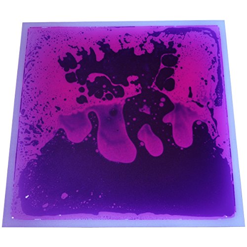 Art3d Liquid Fancy Floor Tile - Purple, 11.8" x 11.8" Single Pack