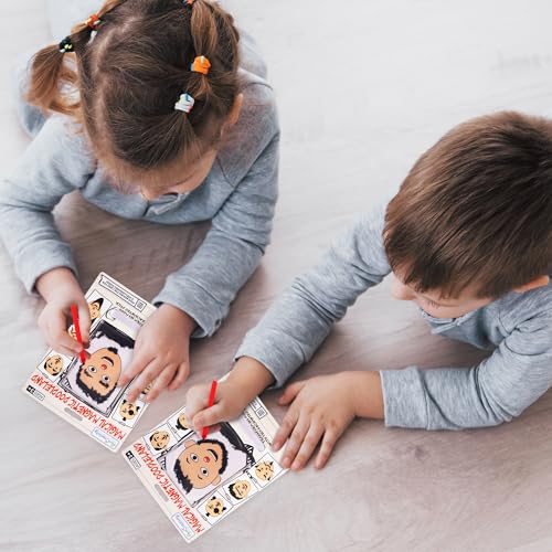 ArtCreativity Magnetic Drawing Face 2-Pack - Travel Doodle Board for Kids Ages 3+
