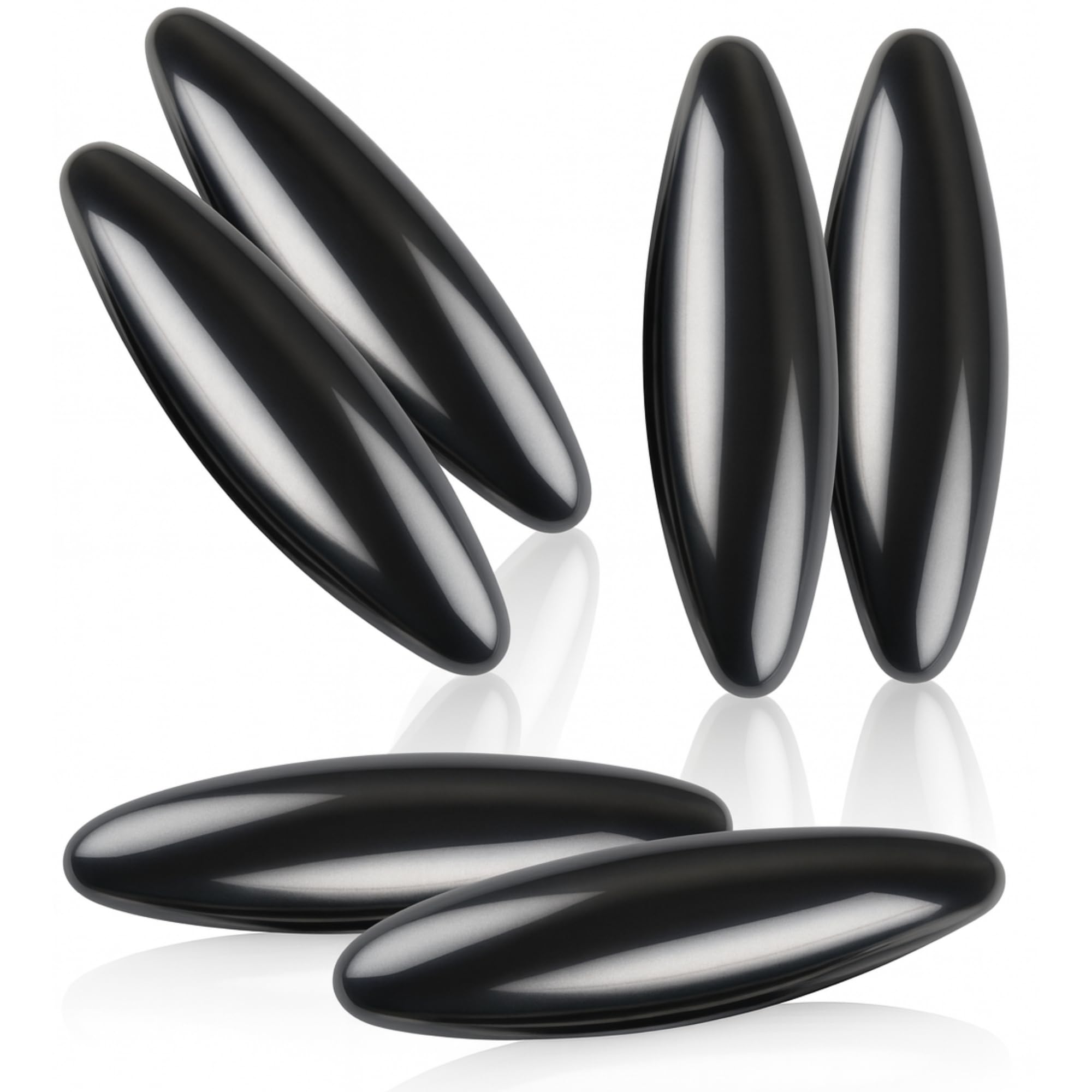 ArtCreativity Magnetic Rattlesnake Eggs – Set of 3 Pairs (6 Eggs) – Fidget Toy with Rattle Sound, Party Favors & Stress Relief for Kids Ages 10+