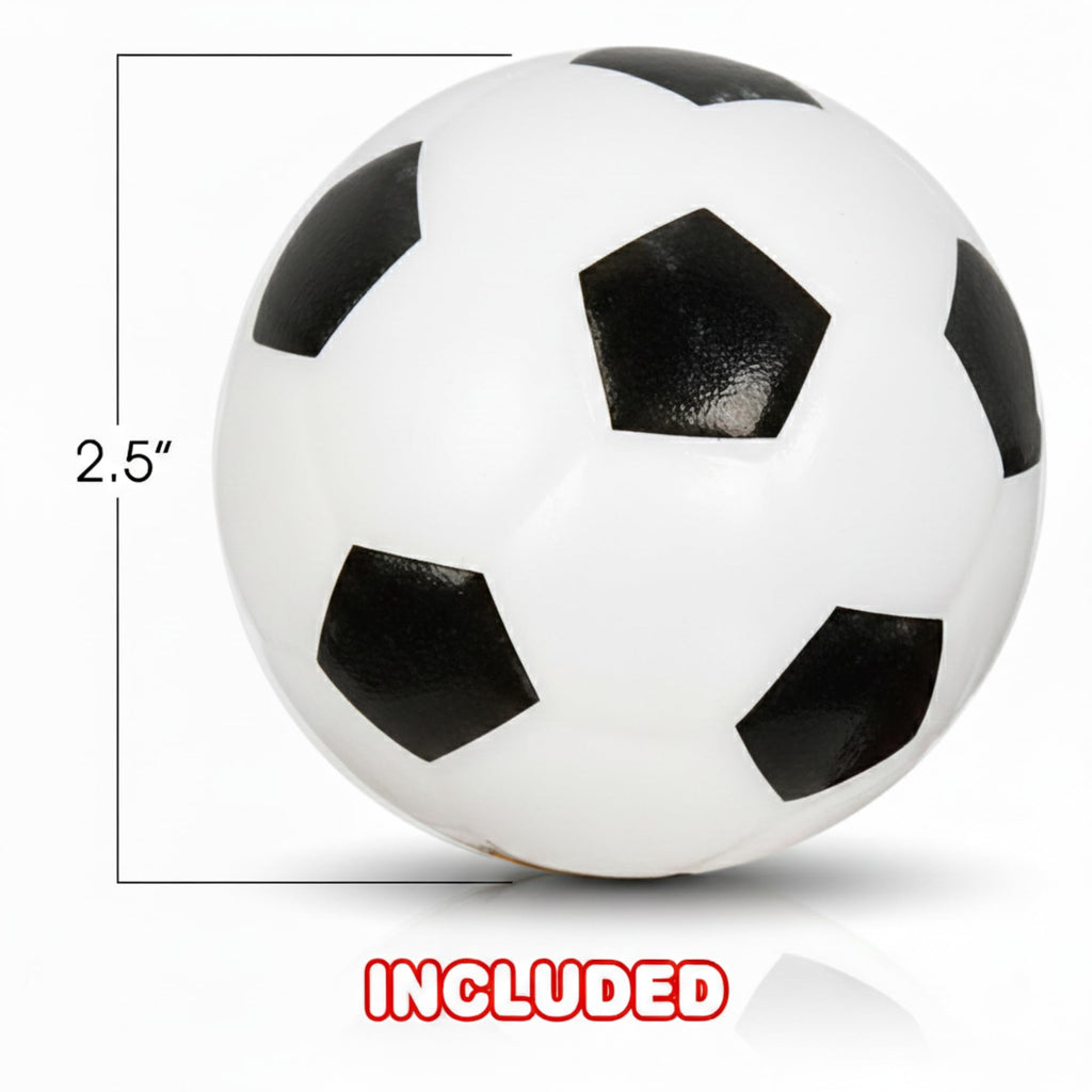 ArtCreativity Sports Stress Balls for Kids – Set of 4 Squeezable Foam Balls (Basketball, Football, Baseball, Soccer)