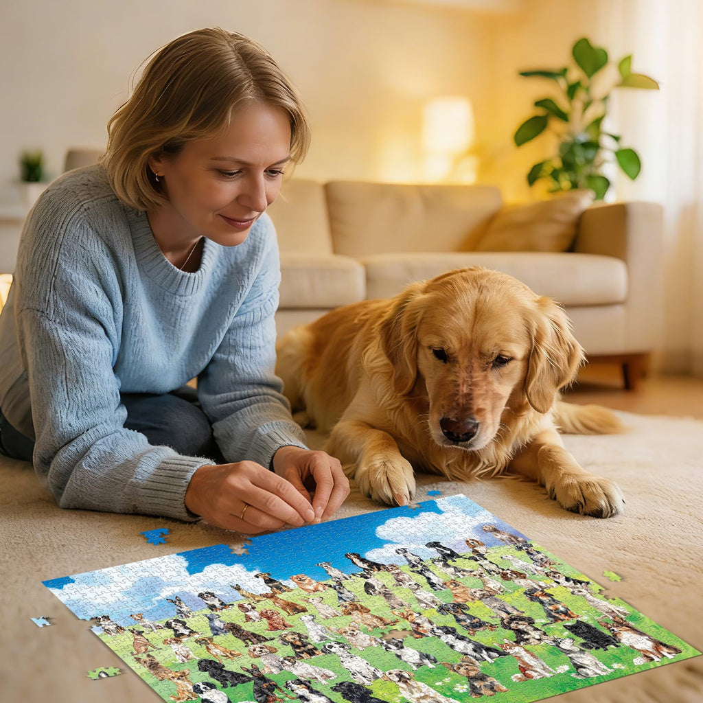 Artnedu 1000 Piece National Parks Jigsaw Puzzle – Vintage Travel Poster Art for Adults