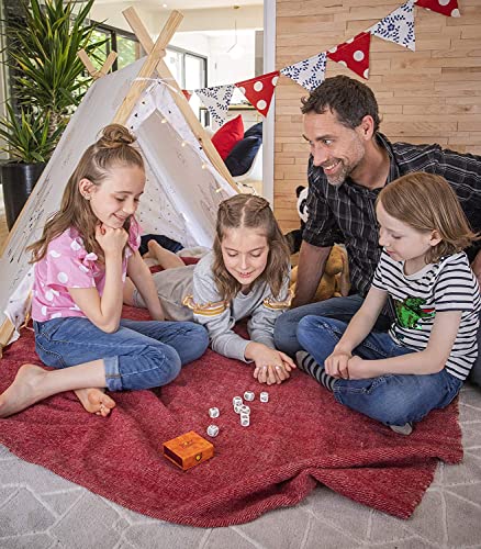 Asmodee Rory's Story Cubes Classic – Eco-Friendly Tin Box Edition: Creative Storytelling Game for Ages 6+