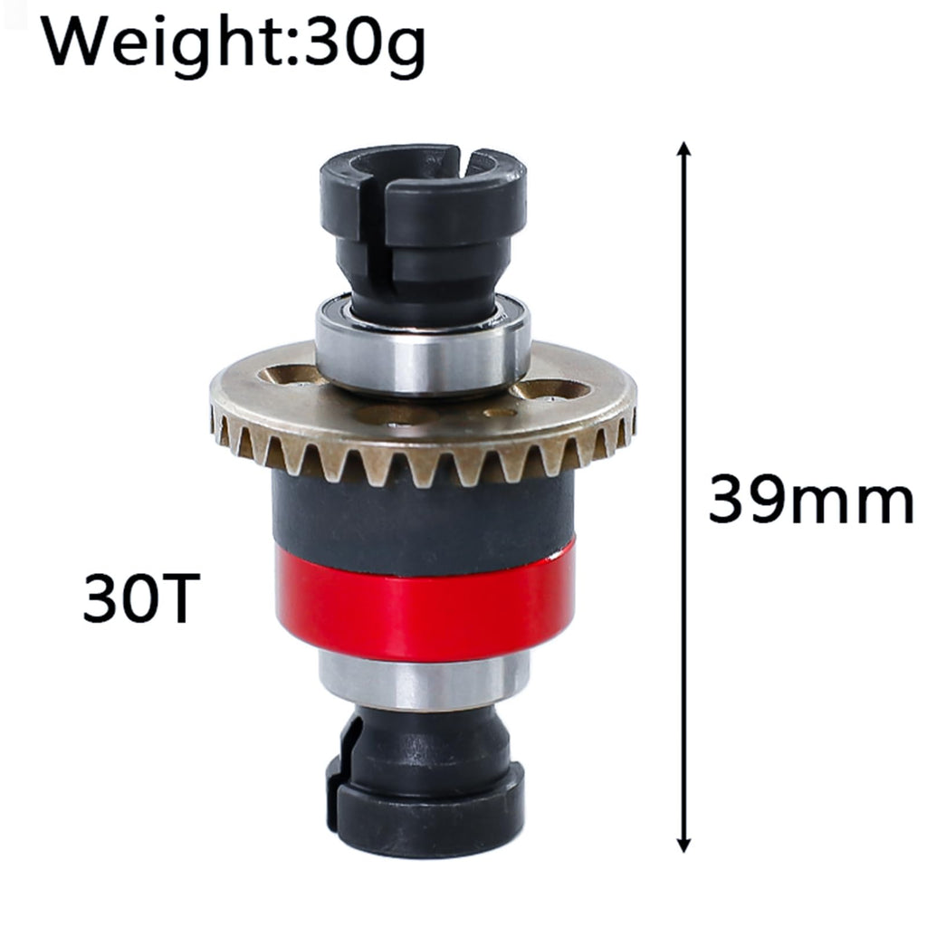 Assembled 30T 0.8Mod Steel Differential for ARRMA GROM & LOSI NASCAR AWD RC Cars
