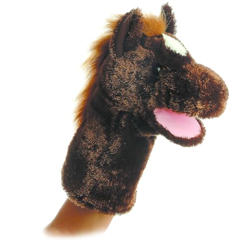 Aurora 10" Lonestar Hand Puppet – Brown Horse with Realistic Styling