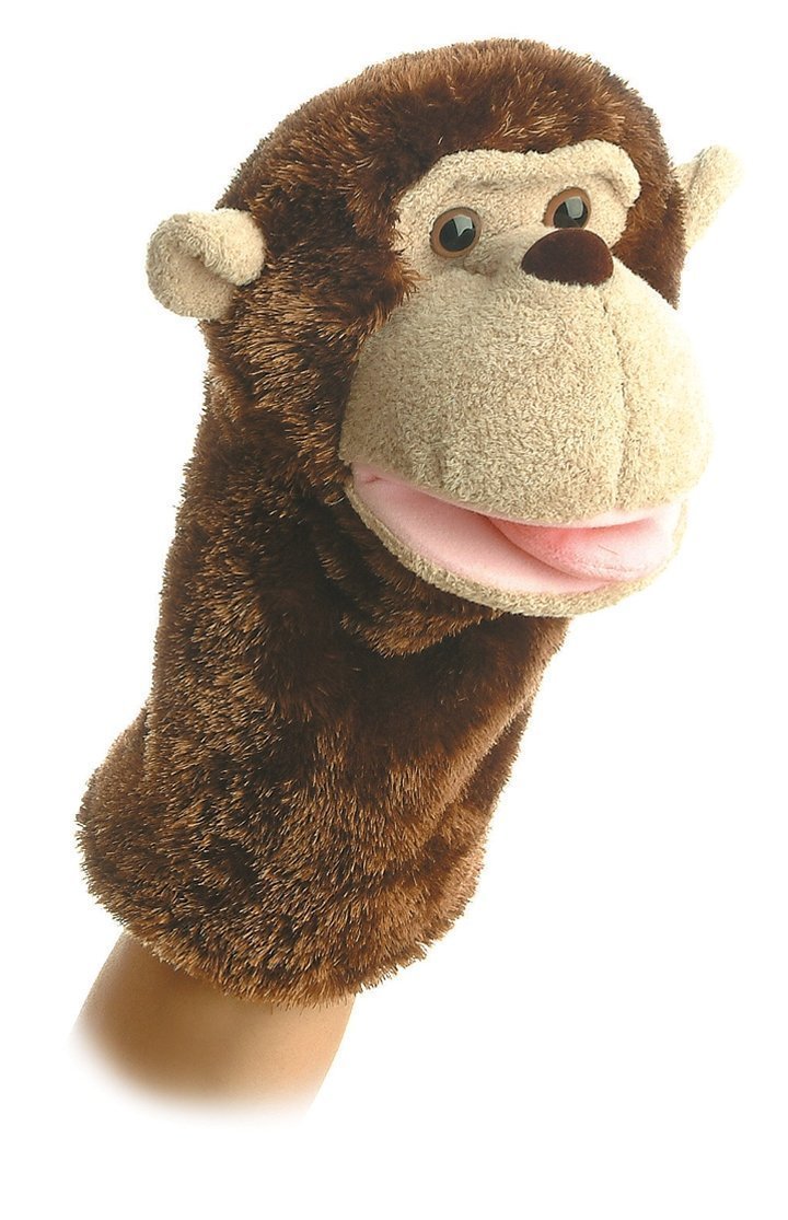 Aurora 10" Montgomery Hand Puppet – Soft Plush Animal Puppet