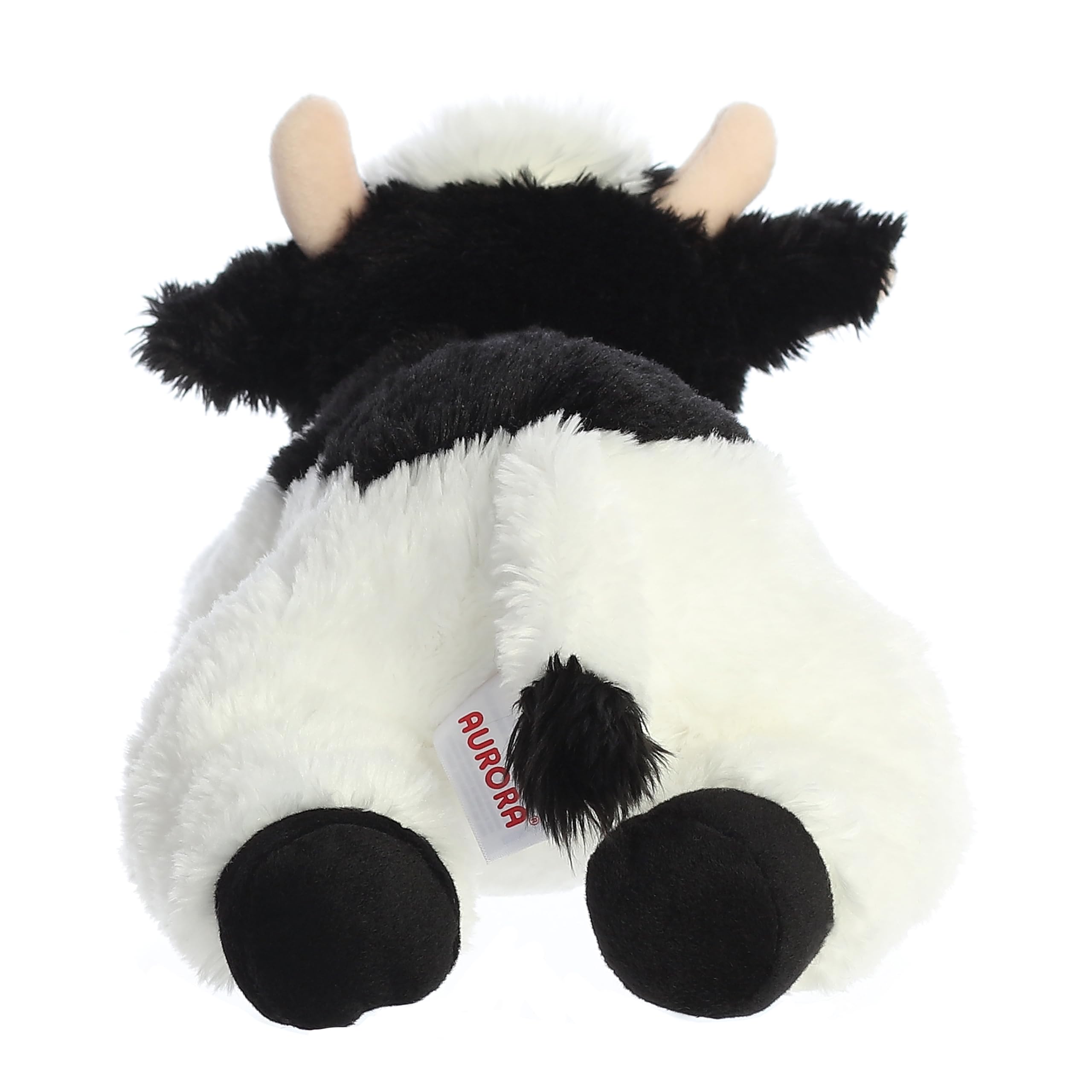 Aurora Adorable Flopsie May Bell Cow Plush Toy - 12 Inches, Soft & Safe for All Ages