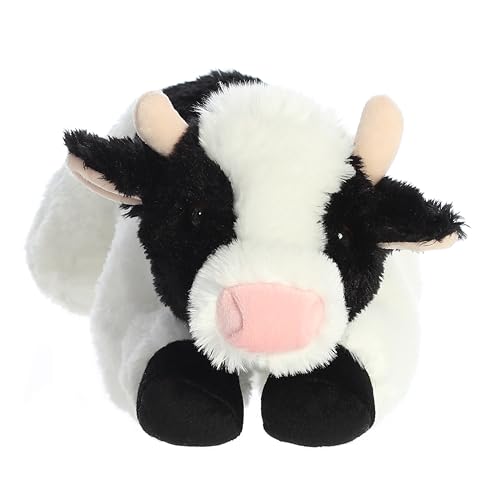 Aurora Adorable Flopsie May Bell Cow Plush Toy - 12 Inches, Soft & Safe for All Ages