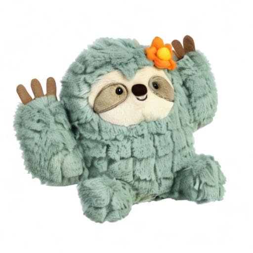 Aurora Cactus Sloth Stuffed Animal - 8 Inch Green Plush Toy from Cactus Kingdom