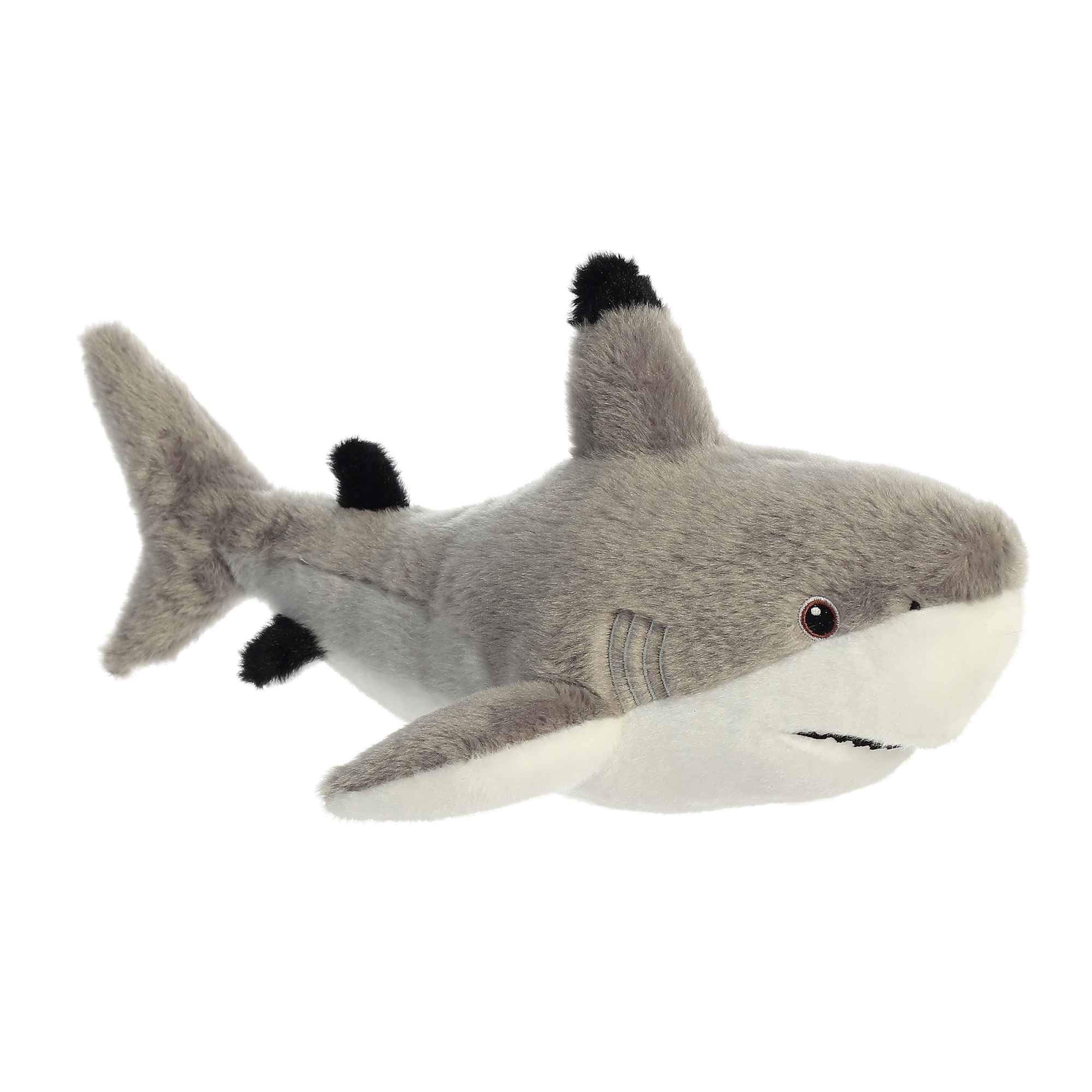 Aurora Eco Nation Blacktip Shark Stuffed Animal – 15-Inch Sustainable Plush Made from Recycled Materials