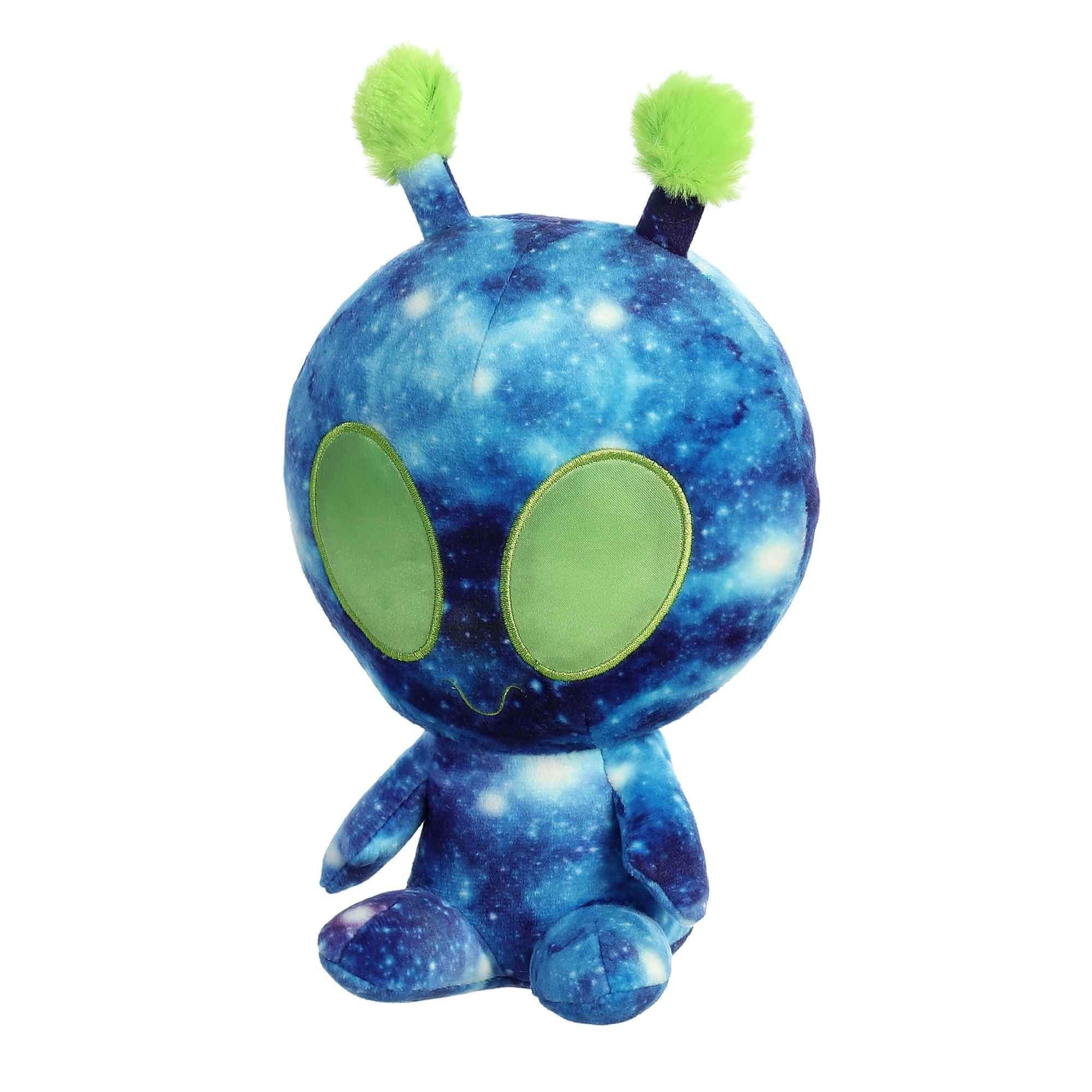 Aurora Interstellar Galactic Cuties Nebula Light Up Alien Stuffed Animal - Blue 8 Inches