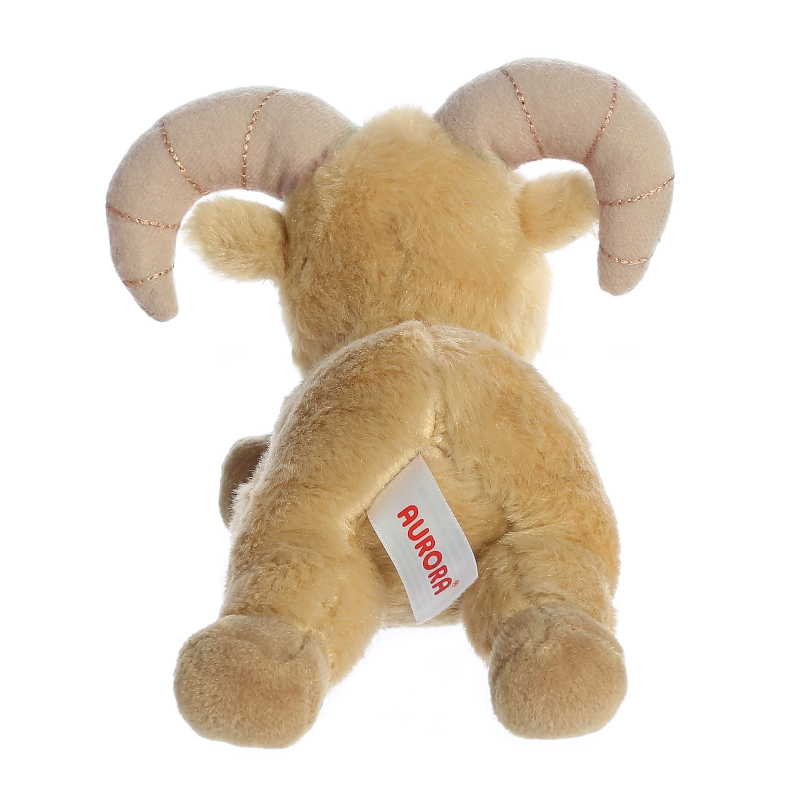 Aurora Mini Flopsie Big Horn Sheep Plush - 8 Inch Soft Stuffed Animal for Cuddles and Play
