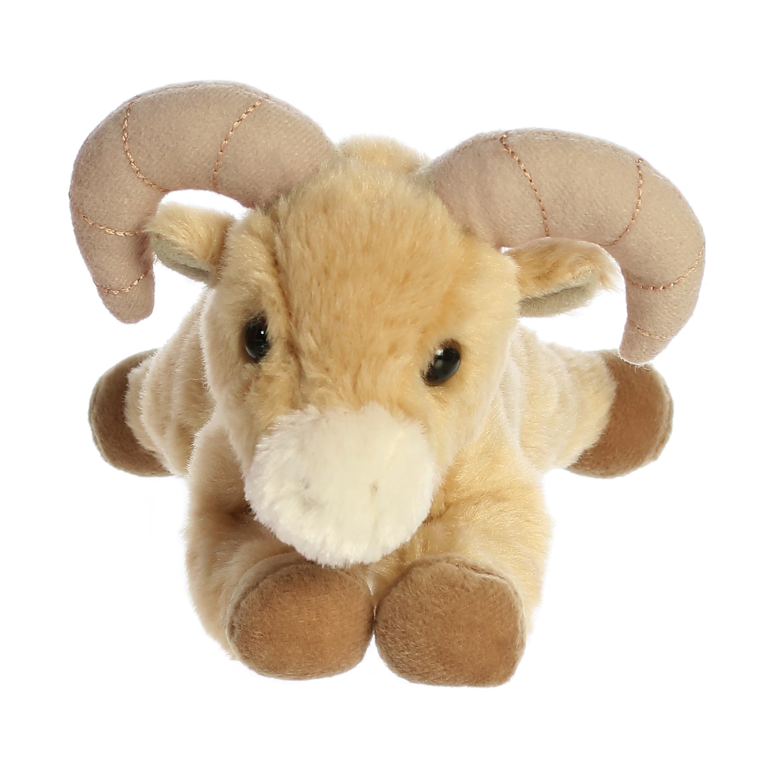 Aurora Mini Flopsie Big Horn Sheep Plush - 8 Inch Soft Stuffed Animal for Cuddles and Play