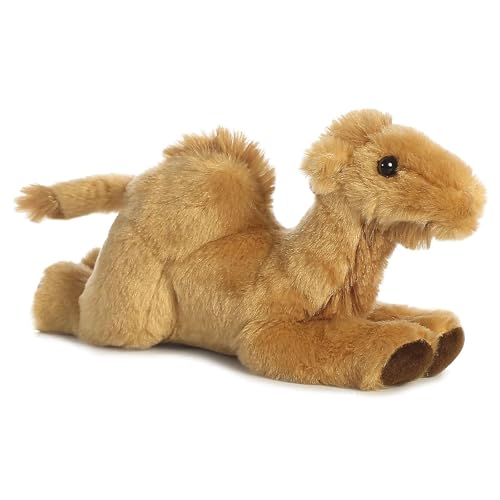 Aurora Mini Flopsie Camel Stuffed Animal – 8.5 Inches, Soft Plush Toy for Kids and Adults