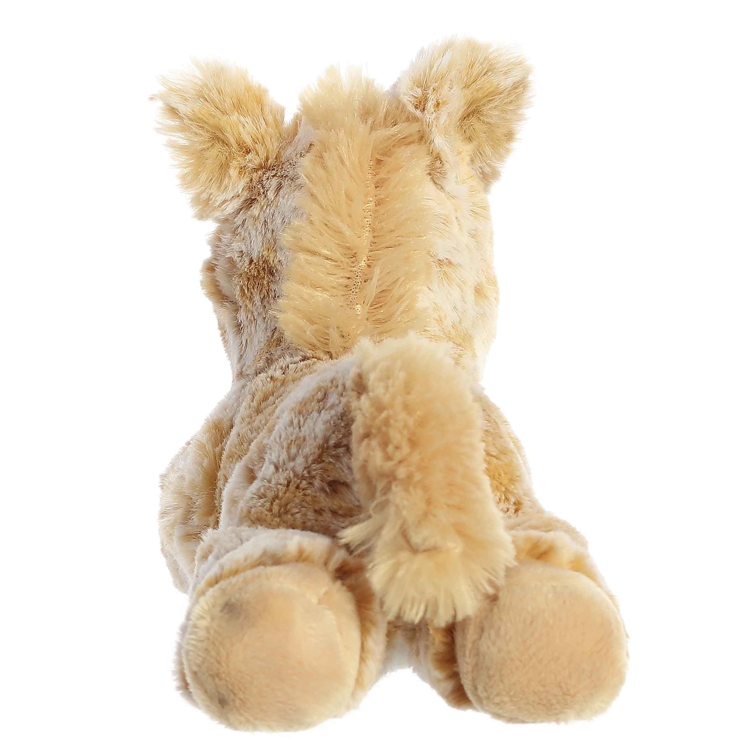 Aurora Mini Flopsie Caramel Horse – 8-Inch Soft Plush Stuffed Animal for Cuddles and Play