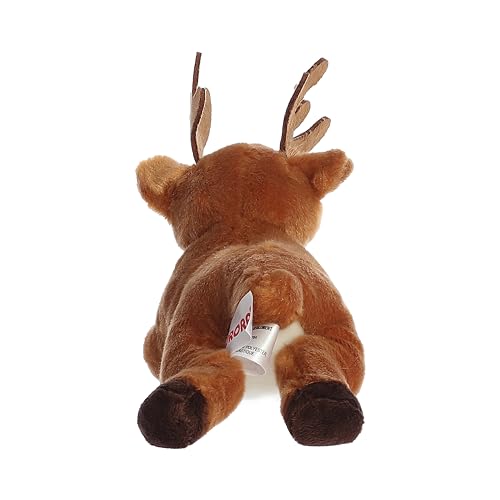 Aurora Mini Flopsie Deer Stuffed Animal – 8-Inch Soft Plush with Bean Pellets