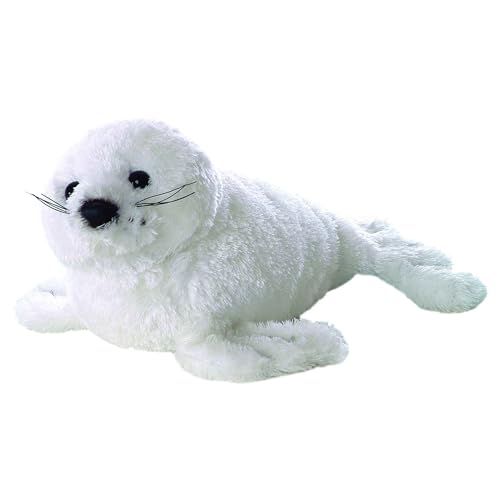 Aurora Mini Flopsie Harp Seal Stuffed Animal – 8-Inch Soft Plush Toy for Cuddles and Play