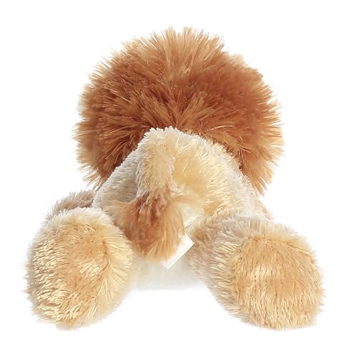 Aurora Mini Flopsie Lionel Stuffed Animal – 8-Inch Plush Lion with Bean Pellets, Cloud-Soft and Lays on Belly