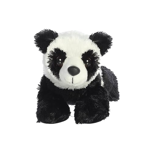 Aurora Mini Flopsie Mei Mei Panda Plush – 8-Inch Soft Stuffed Animal for Cuddles and Play