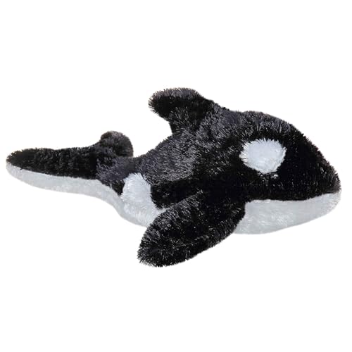 Aurora Mini Flopsie Orca Stuffed Animal – 9 Inch Soft Plush Whale