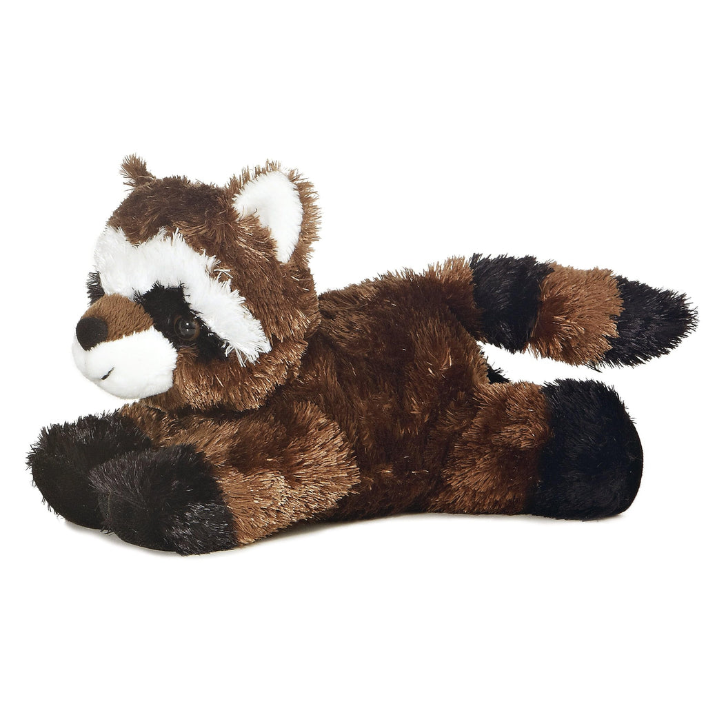 Aurora Mini Flopsie Ringo Raccoon Stuffed Animal – 8-Inch Soft Plush Toy