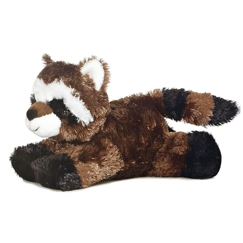 Aurora Mini Flopsie Ringo Raccoon Stuffed Animal – 8-Inch Soft Plush Toy